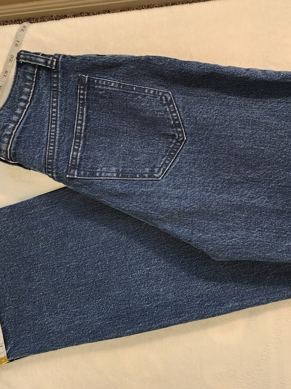 Abercrombie 90s Relaxed High Rise 27 Trouser Jeans NWOT - Picture 9 of 11